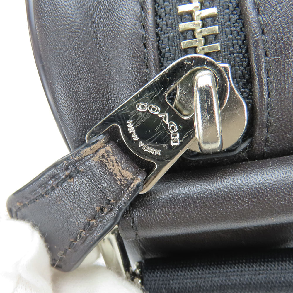 COACH Shoulder Bag F71764 Leather, PVC Brown Women Used Authentic