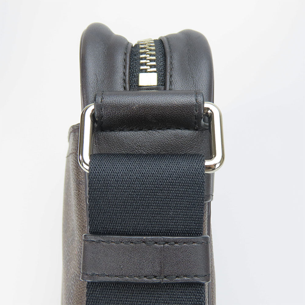 COACH Shoulder Bag F71764 Leather, PVC Brown Women Used Authentic