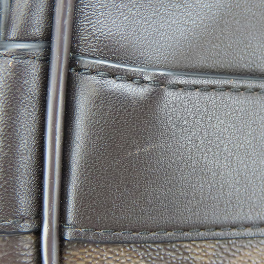 COACH Shoulder Bag F71764 Leather, PVC Brown Women Used Authentic