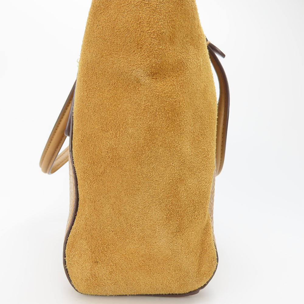 COACH Handbag F79999 Leather, Suede Brown Women Used Authentic