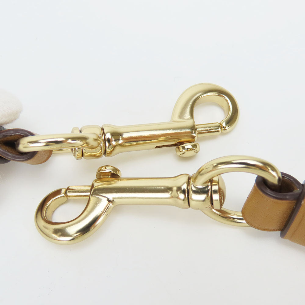 COACH Handbag F79999 Leather, Suede Brown Women Used Authentic