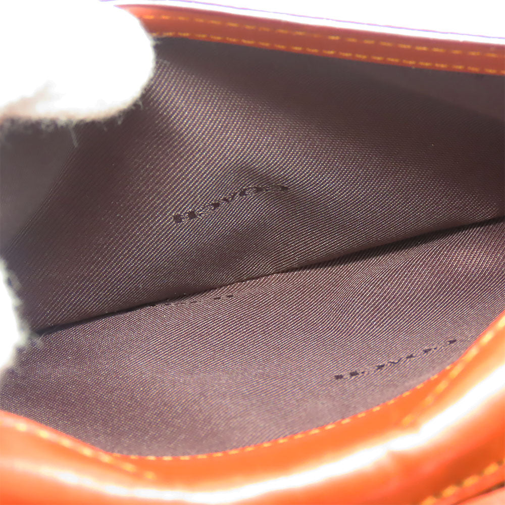 COACH Shoulder Bag 31208 Leather, PVC Brown Camera bag Women Used Authentic