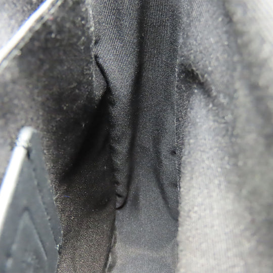 COACH Shoulder Bag CB908 leather Navy mens Used Authentic