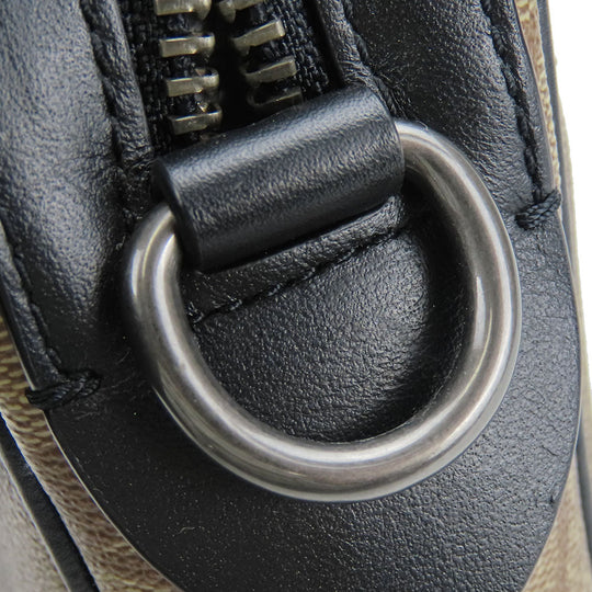 COACH Shoulder Bag F50715 Leather, PVC black unisex(Unisex) Used Authentic