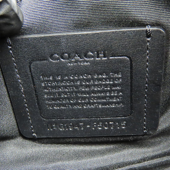 COACH Shoulder Bag F50715 Leather, PVC black unisex(Unisex) Used Authentic