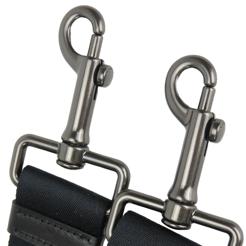 COACH Shoulder Bag F50715 Leather, PVC black unisex(Unisex) Used Authentic