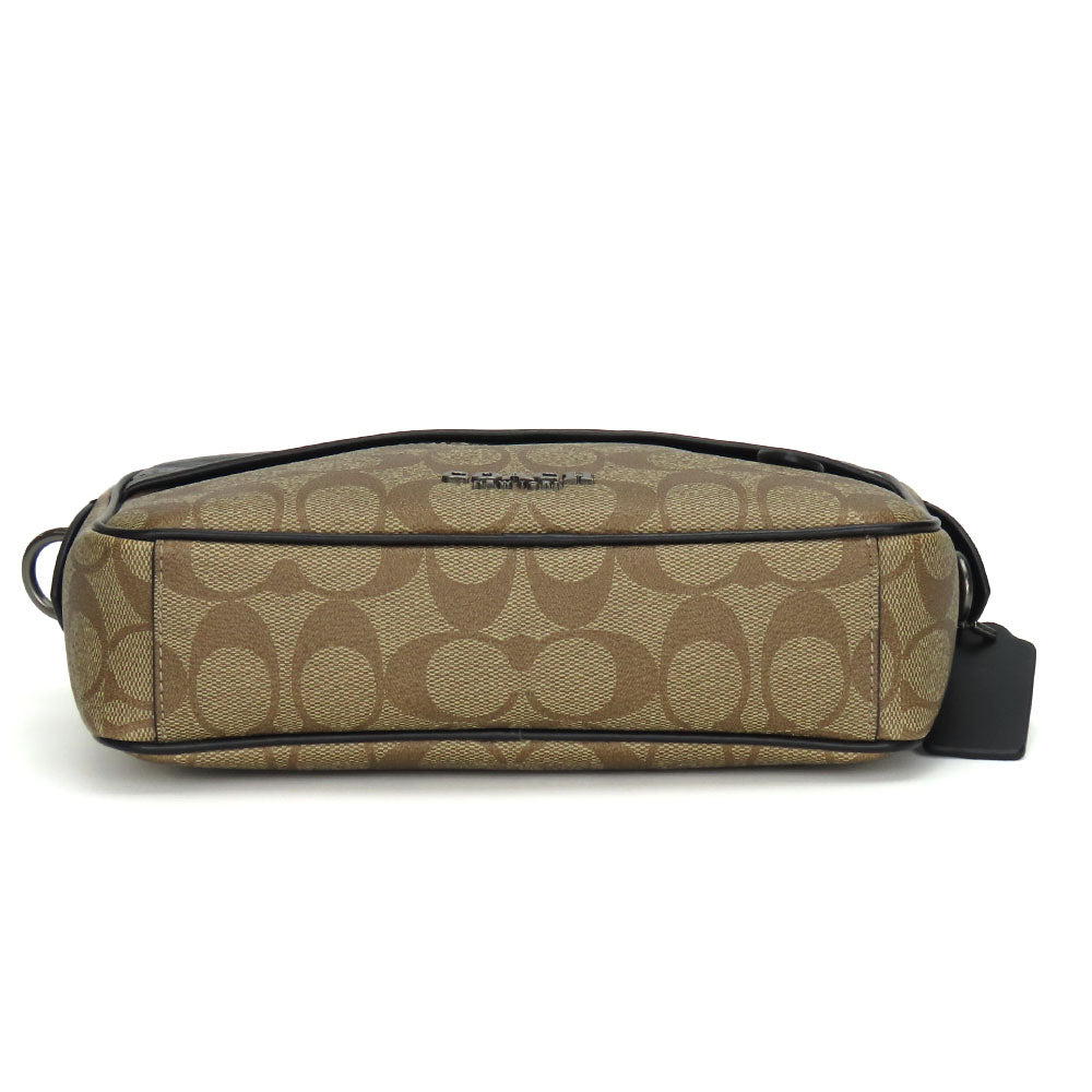 COACH Shoulder Bag F50715 Leather, PVC black unisex(Unisex) Used Authentic