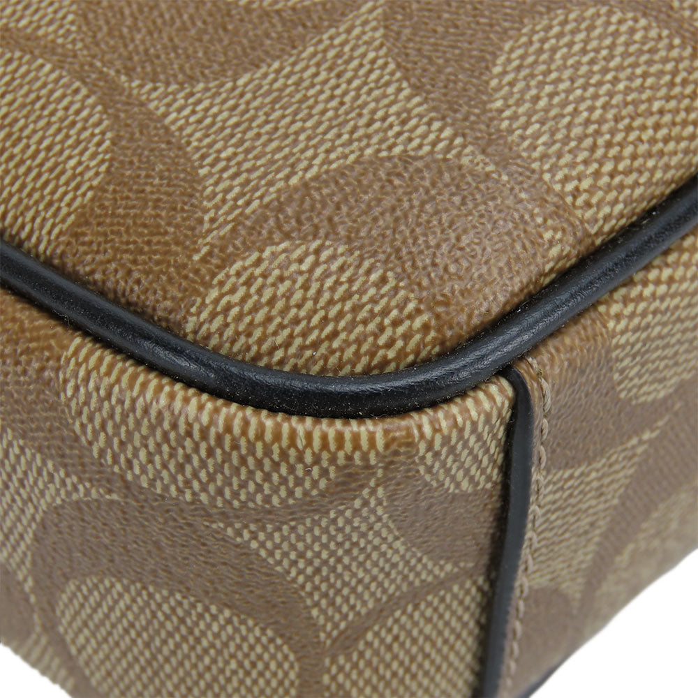 COACH Shoulder Bag F50715 Leather, PVC black unisex(Unisex) Used Authentic