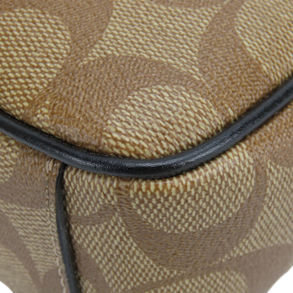 COACH Shoulder Bag F50715 Leather, PVC black unisex(Unisex) Used Authentic