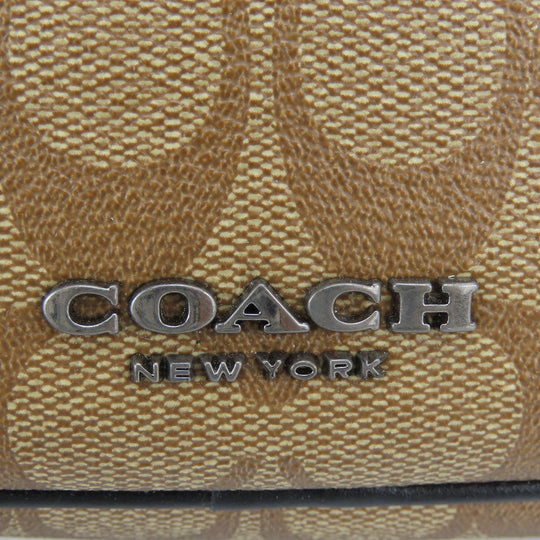 COACH Shoulder Bag F50715 Leather, PVC black unisex(Unisex) Used Authentic