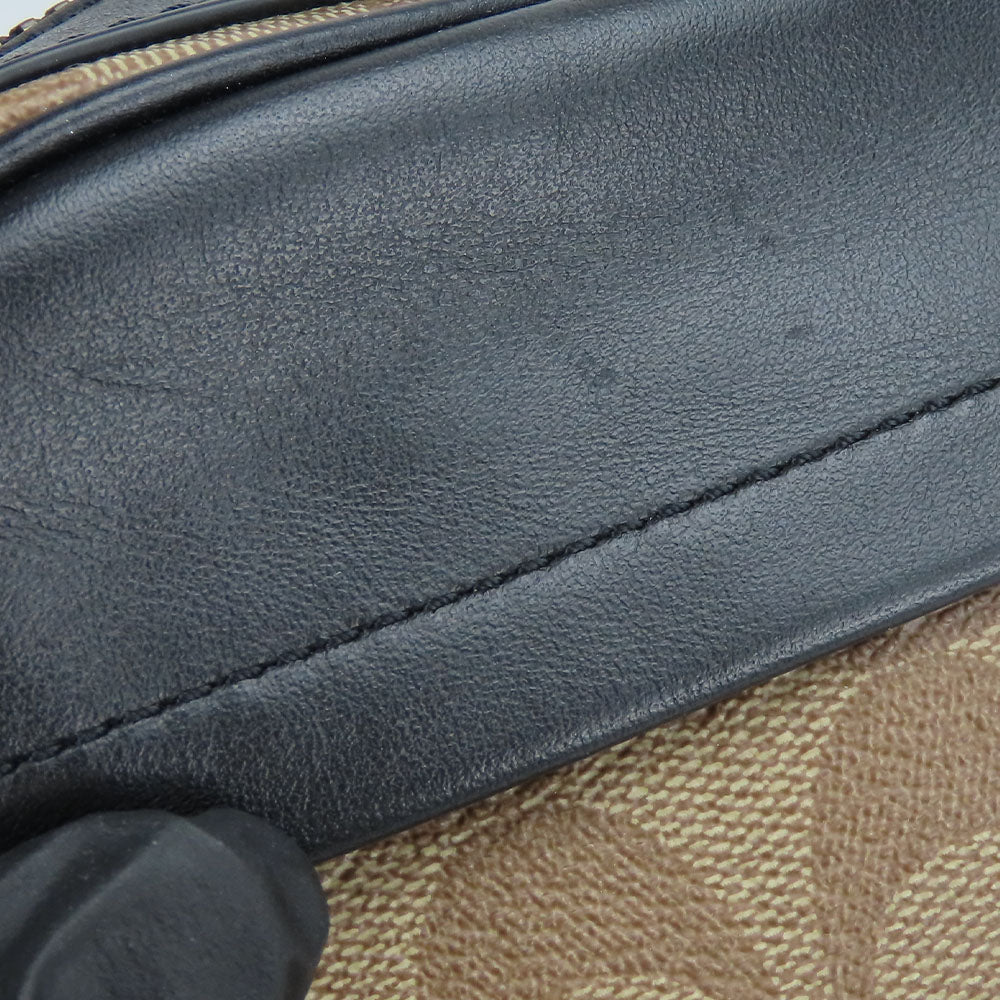 COACH Shoulder Bag F50715 Leather, PVC black unisex(Unisex) Used Authentic