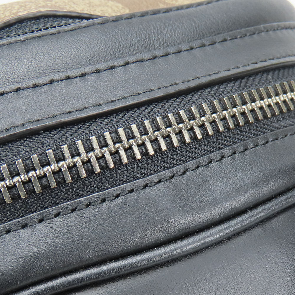 COACH Shoulder Bag F37573 PVC, Leather Brown unisex(Unisex) Used Authentic