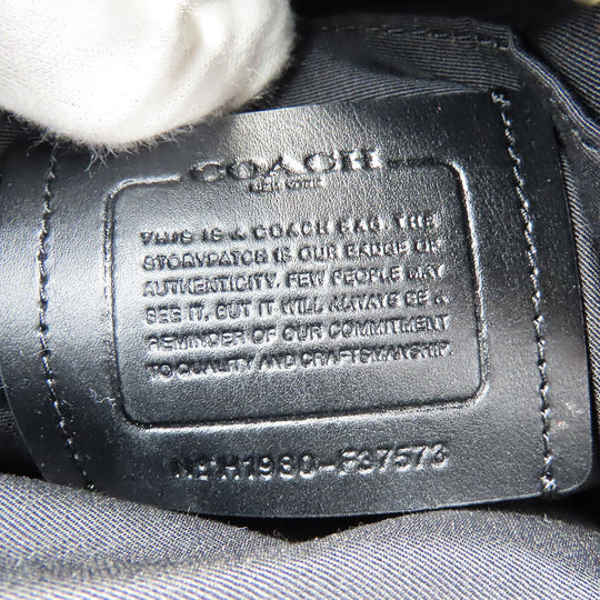 COACH Shoulder Bag F37573 PVC, Leather Brown unisex(Unisex) Used Authentic