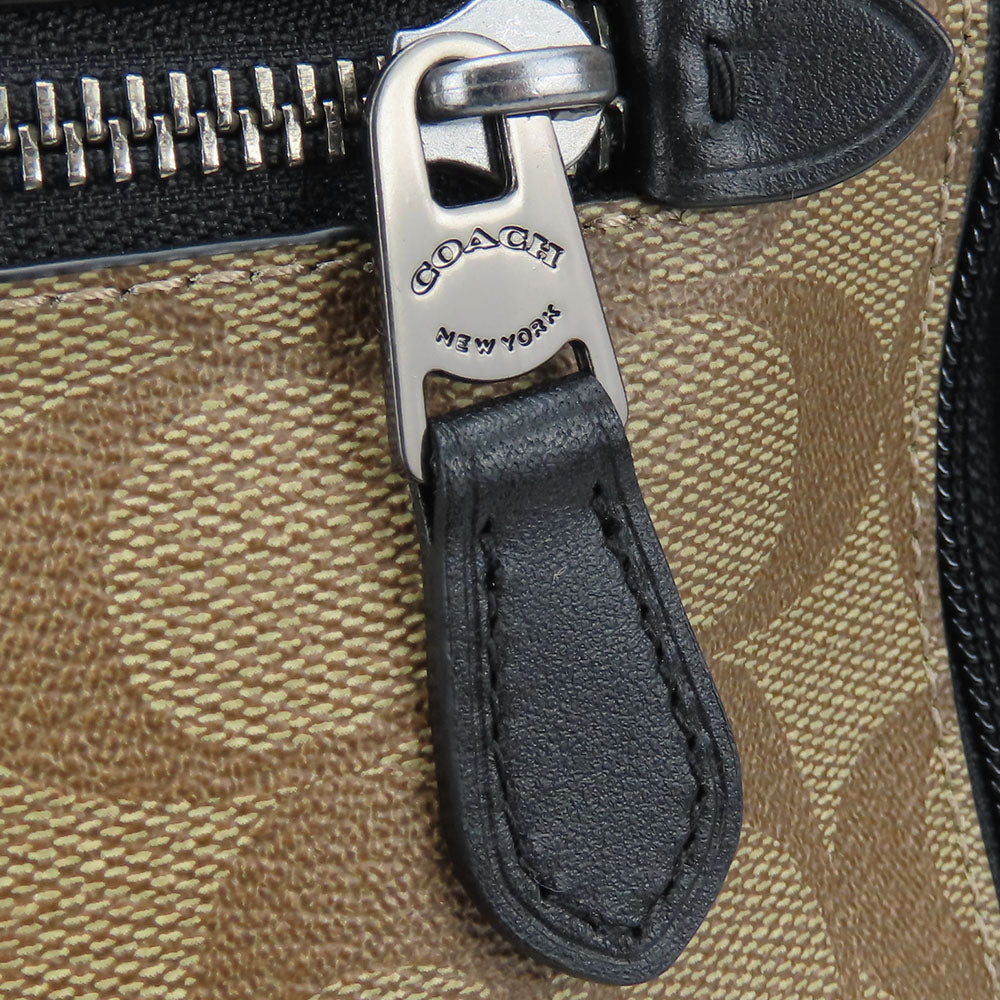 COACH Shoulder Bag F37573 PVC, Leather Brown unisex(Unisex) Used Authentic