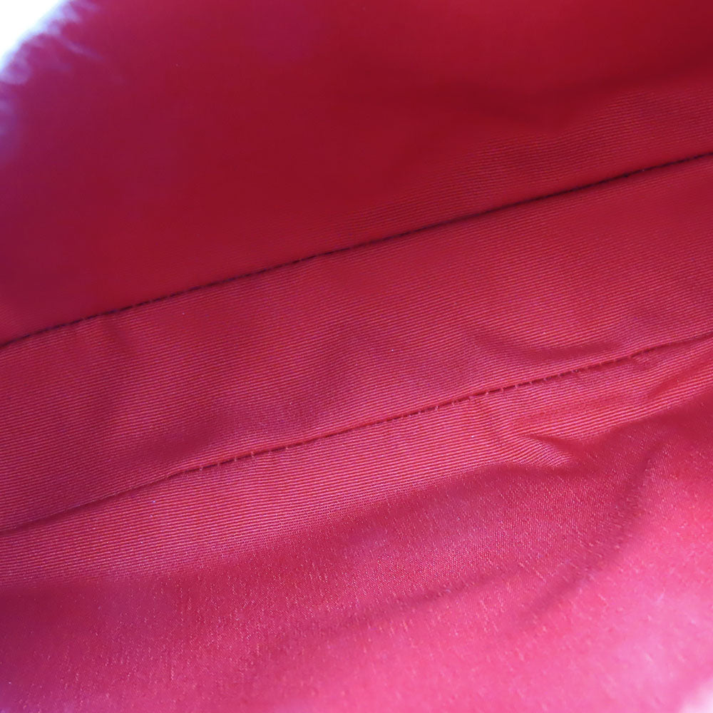 COACH Shoulder Bag 68168 Leather, PVC Red Signature Women Used Authentic