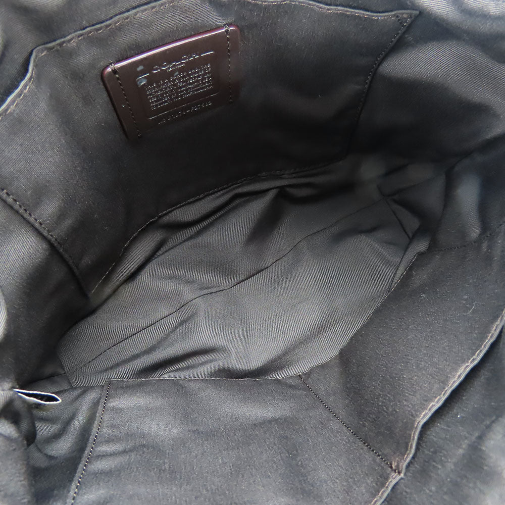 COACH Handbag F27582 Canvas, Leather Brown Women Used Authentic