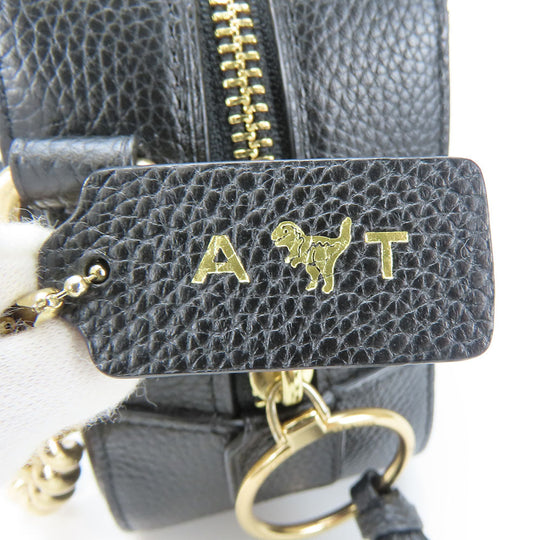 COACH Shoulder Bag 29411 leather black Women Used Authentic