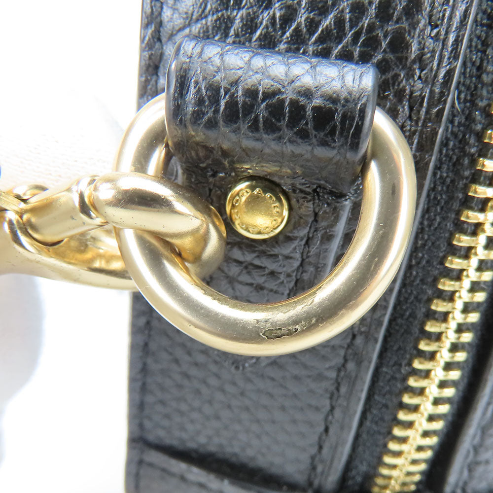 COACH Shoulder Bag 29411 leather black Women Used Authentic