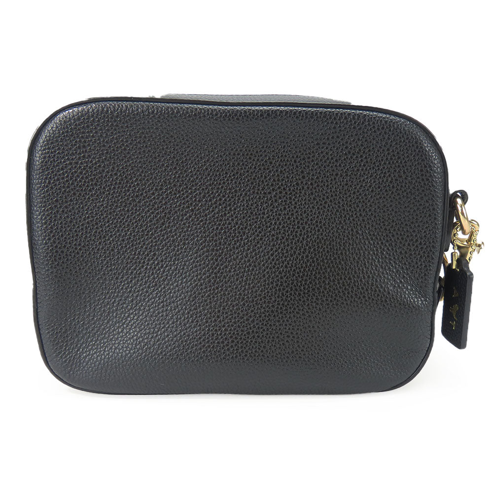 COACH Shoulder Bag 29411 leather black Women Used Authentic