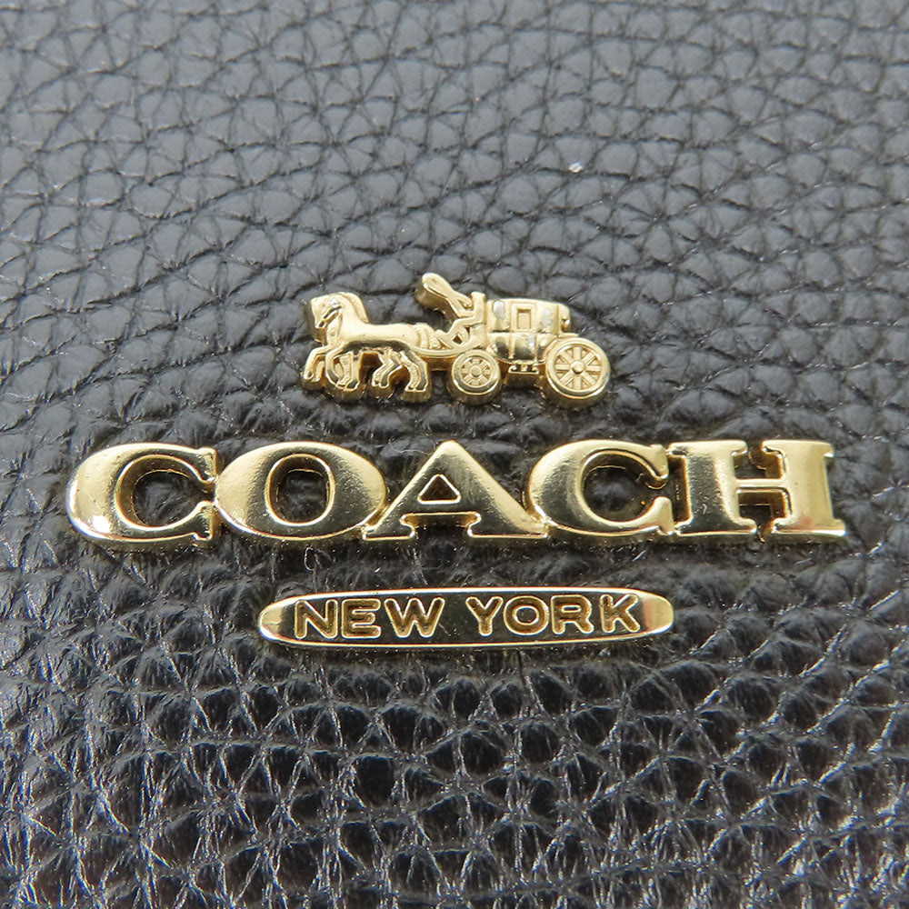 COACH Shoulder Bag 29411 leather black Women Used Authentic