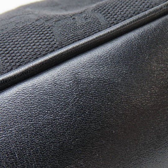 GUCCI Shoulder Bag 109097 GG canvas, leather black Women Used Authentic