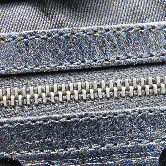 GUCCI Shoulder Bag 109097 GG canvas, leather black Women Used Authentic