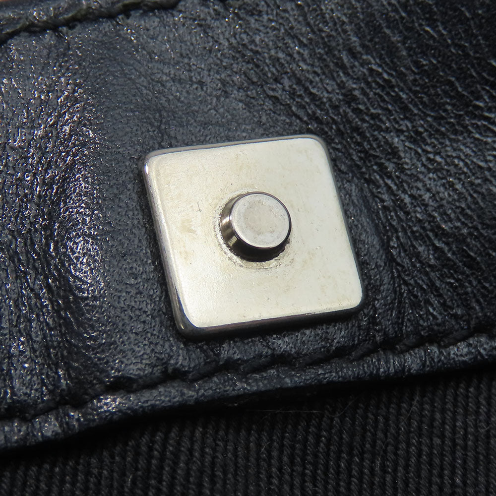 GUCCI Shoulder Bag 109097 GG canvas, leather black Women Used Authentic