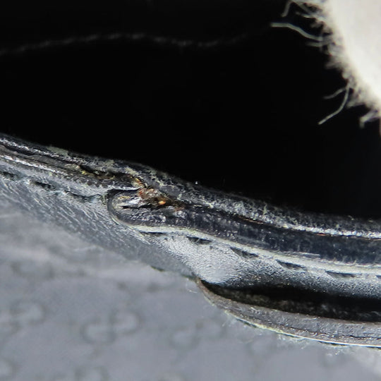 GUCCI Shoulder Bag 109097 GG canvas, leather black Women Used Authentic