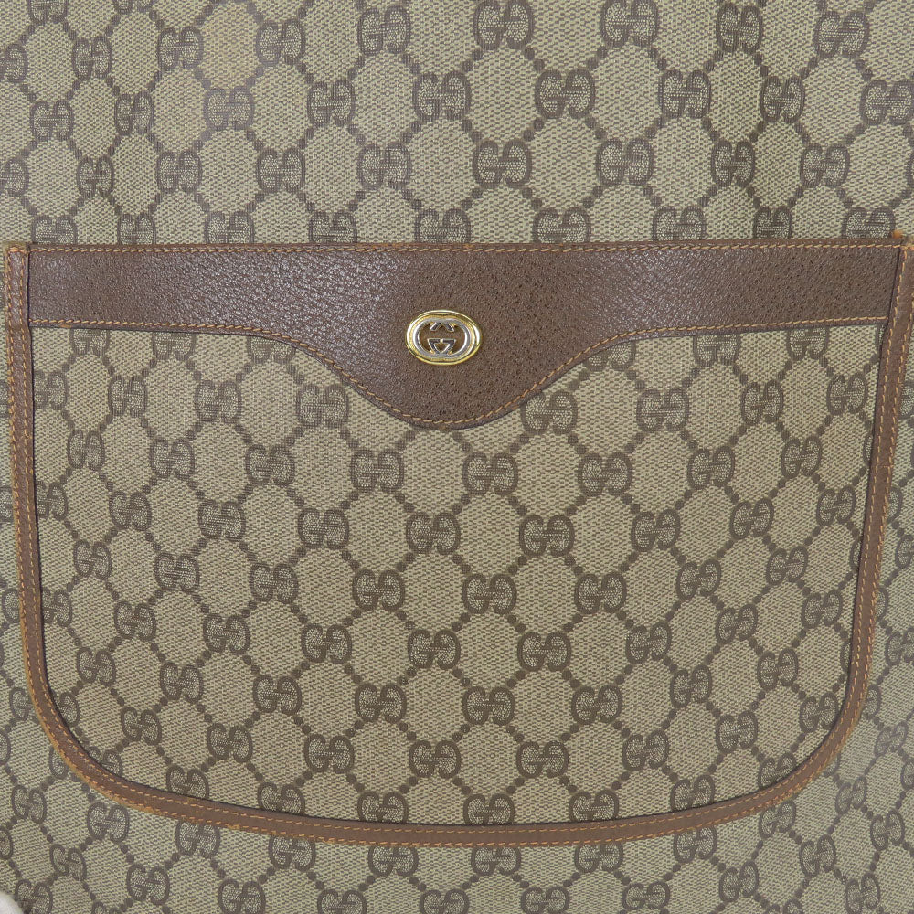 GUCCI Tote Bag 89.02.003 GG Supreme Canvas beige Sherry line unisex(Unisex) Used Authentic