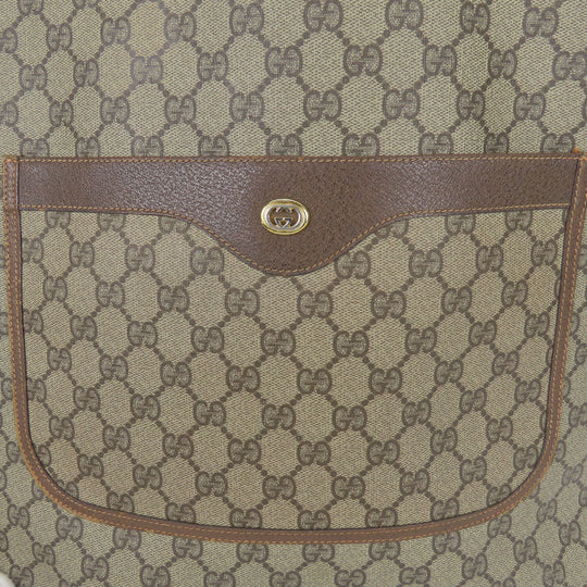 GUCCI Tote Bag 89.02.003 GG Supreme Canvas beige Sherry line unisex(Unisex) Used Authentic