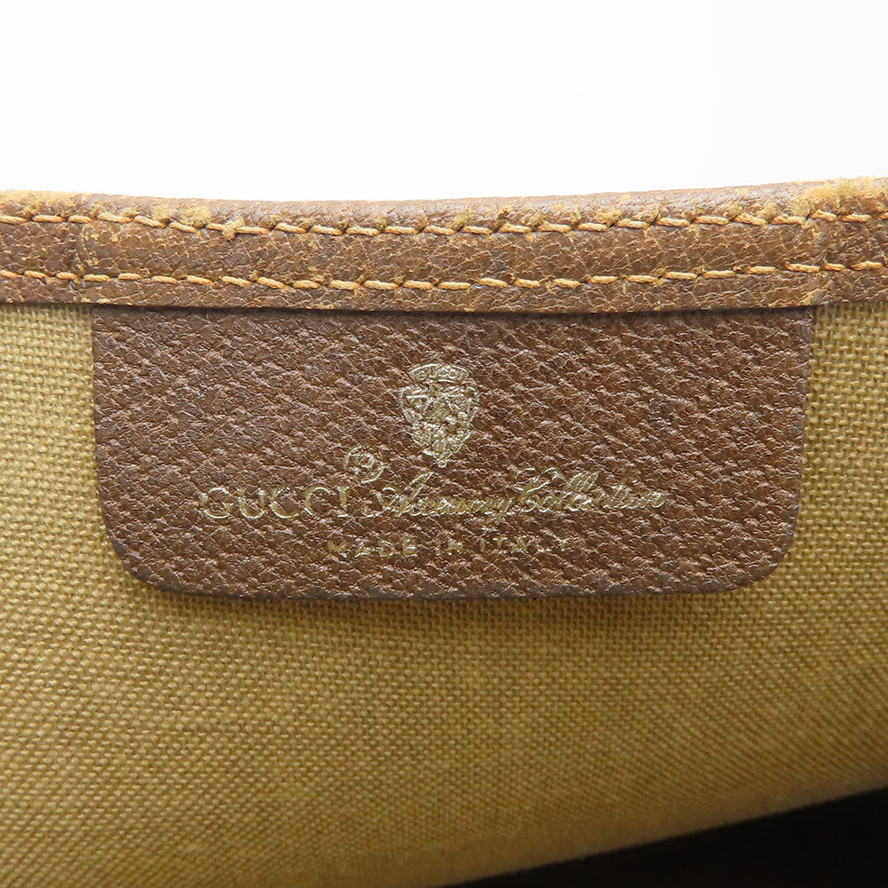 GUCCI Tote Bag 89.02.003 GG Supreme Canvas beige Sherry line unisex(Unisex) Used Authentic