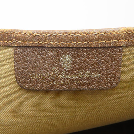 GUCCI Tote Bag 89.02.003 GG Supreme Canvas beige Sherry line unisex(Unisex) Used Authentic