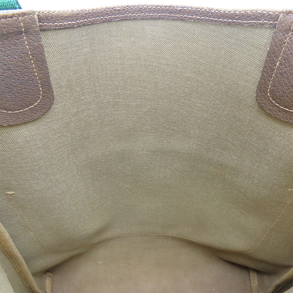 GUCCI Tote Bag 89.02.003 GG Supreme Canvas beige Sherry line unisex(Unisex) Used Authentic