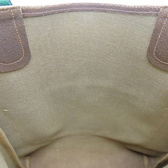 GUCCI Tote Bag 89.02.003 GG Supreme Canvas beige Sherry line unisex(Unisex) Used Authentic