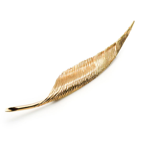 Christian Dior Brooch metal gold Women Used Authentic