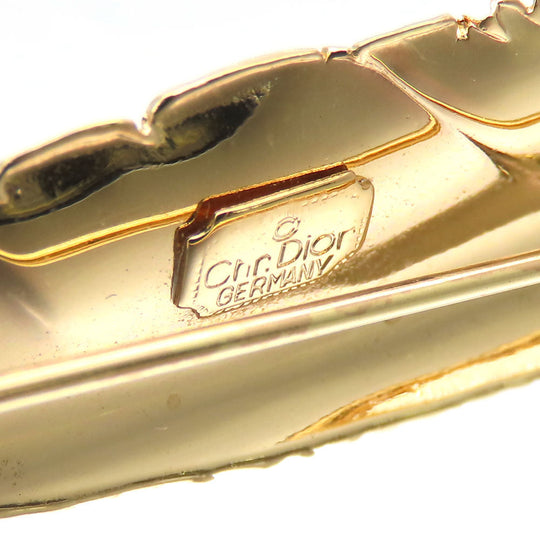 Christian Dior Brooch metal gold Women Used Authentic