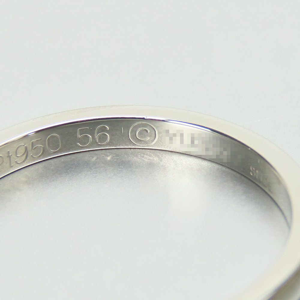 CARTIER Ring Pt950Platinum Platinum Classic mens 56 Used Authentic