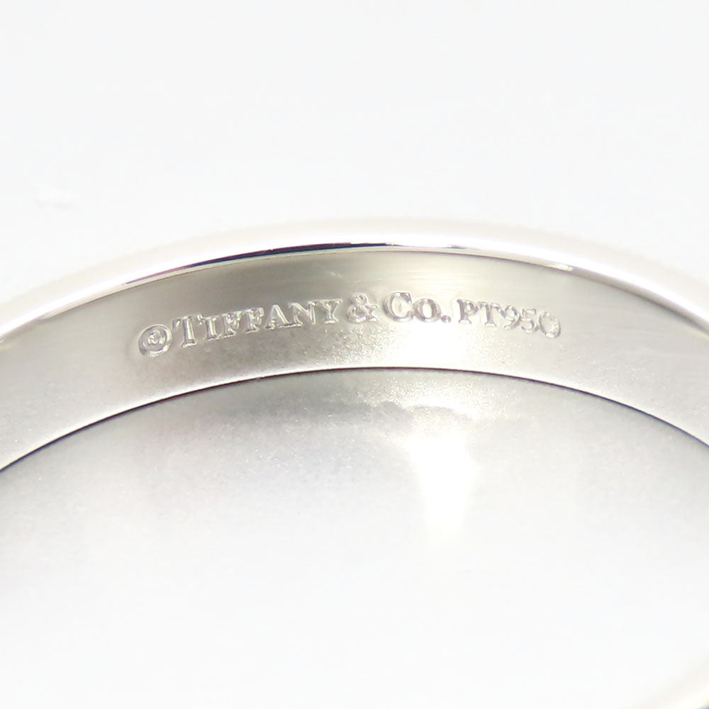 TIFFANY&Co. Ring Pt950Platinum Platinum Milgrain mens Used Authentic