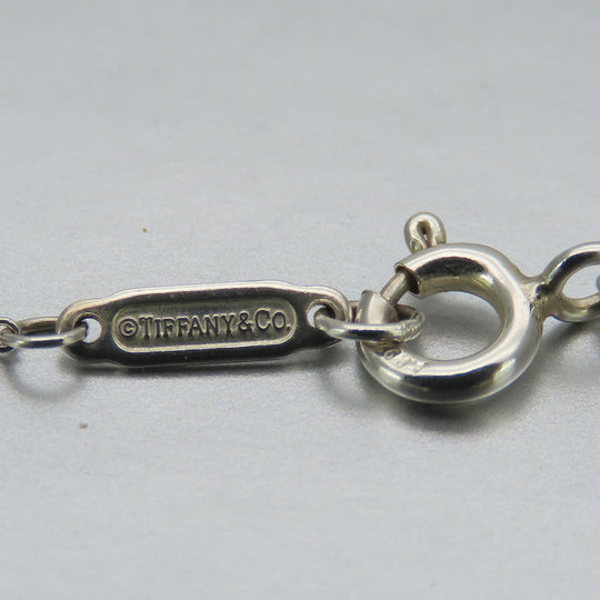 TIFFANY&Co. Necklace Silver925 Silver Double heart Return to Women Used Authentic