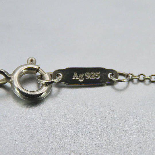 TIFFANY&Co. Necklace Silver925 Silver Double heart Return to Women Used Authentic