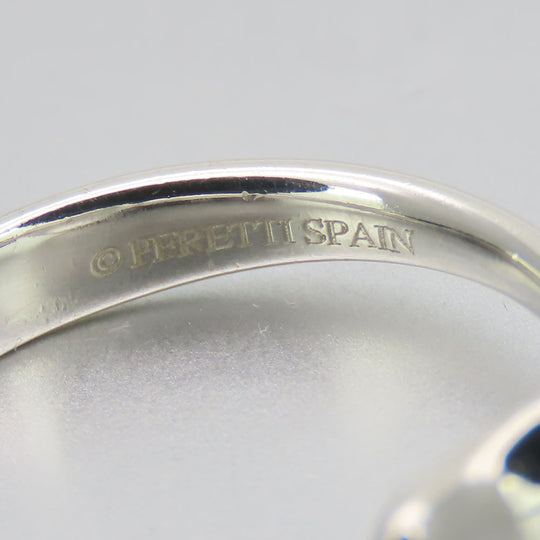 TIFFANY&Co. Ring Silver925 Silver Bean Women Used Authentic