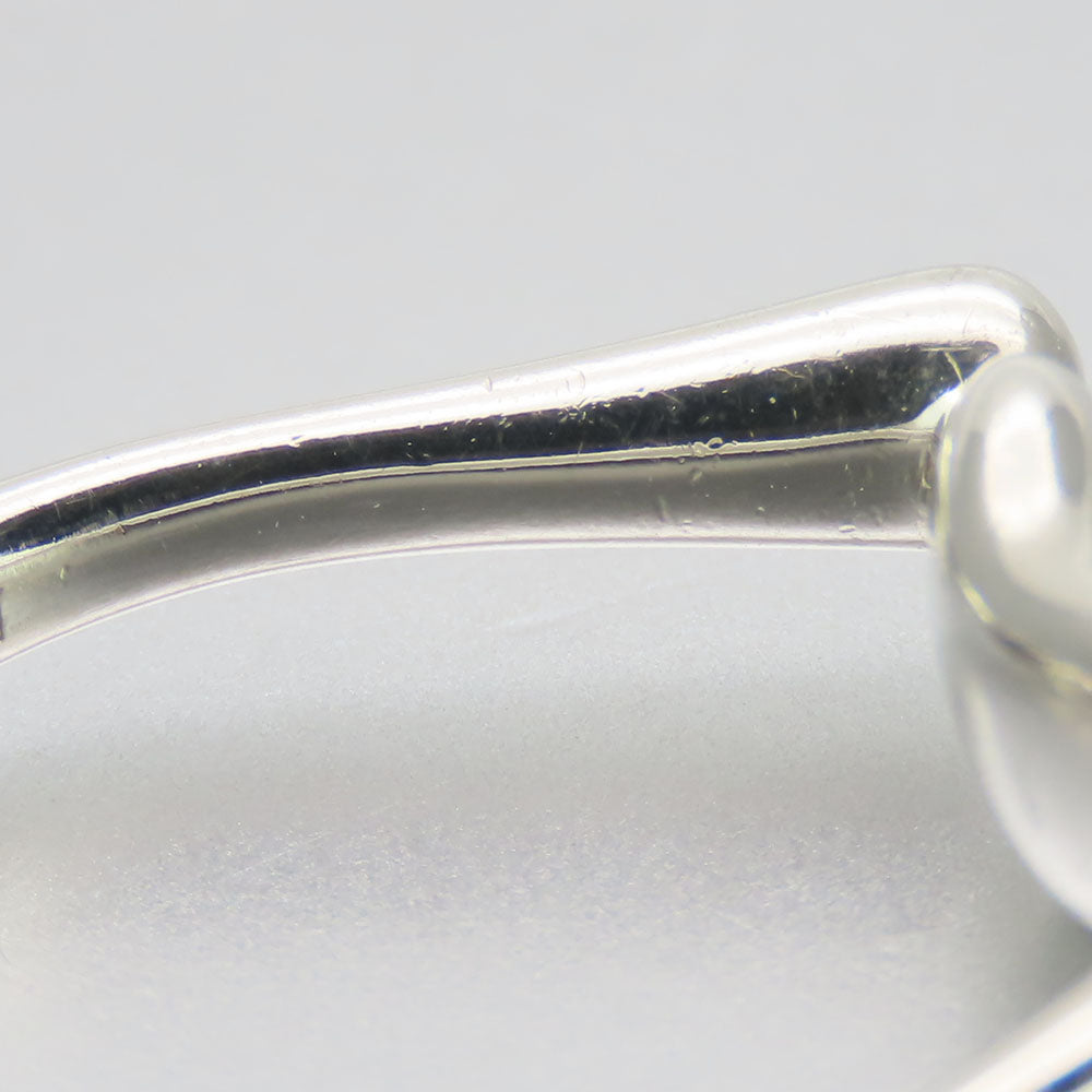 TIFFANY&Co. Ring Silver925 Silver Bean Women Used Authentic