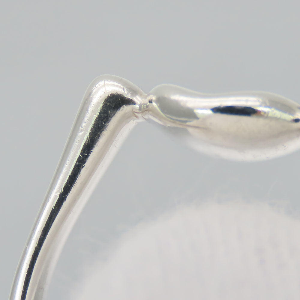 TIFFANY&Co. Ring Silver925 Silver Bean Women Used Authentic