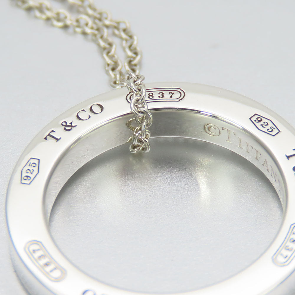 TIFFANY&Co. Necklace Silver925 Silver 1837 Circle Women Used Authentic