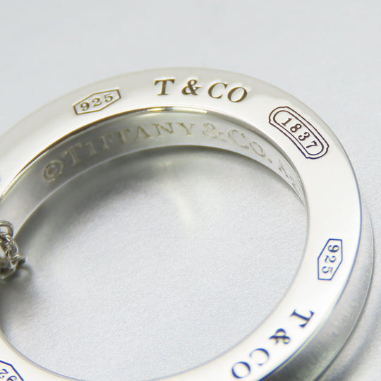 TIFFANY&Co. Necklace Silver925 Silver 1837 Circle Women Used Authentic
