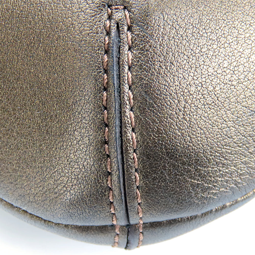 COACH Shoulder Bag F19730 Canvas, Leather Brown Women Used Authentic