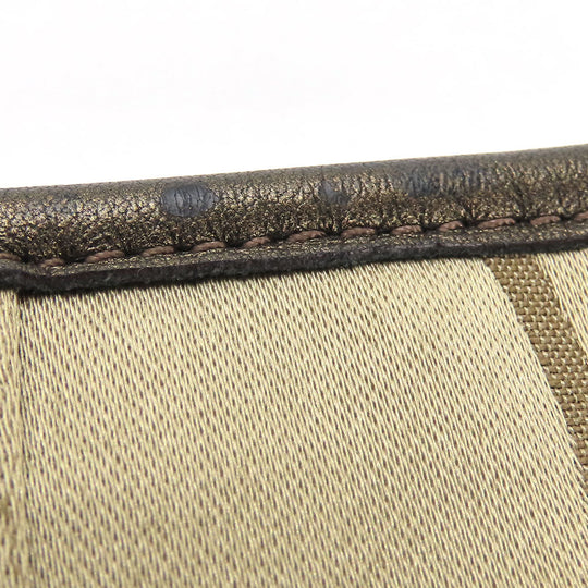 COACH Shoulder Bag F19730 Canvas, Leather Brown Women Used Authentic