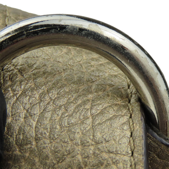 COACH Shoulder Bag F16514 leather gold Women Used Authentic