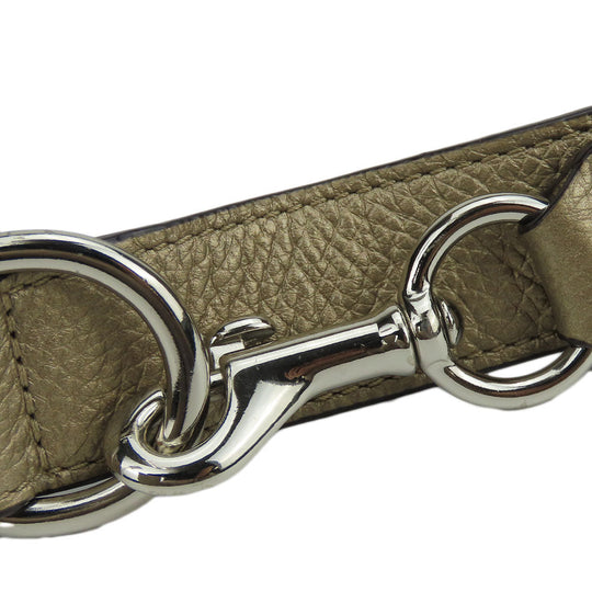 COACH Shoulder Bag F16514 leather gold Women Used Authentic