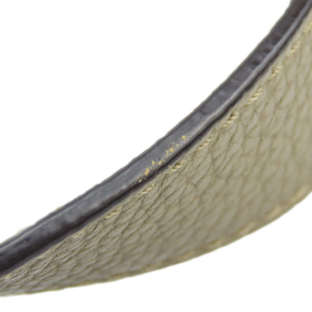 COACH Shoulder Bag F16514 leather gold Women Used Authentic